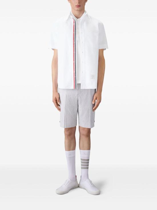 26SS 톰브라운 긴팔 셔츠 MJP110P00050100 WHITE - THOM BROWNE