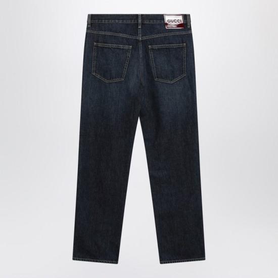 26SS 구찌 데님 팬츠 844629XDDD1 S GUC 4011 WHITE - GUCCI