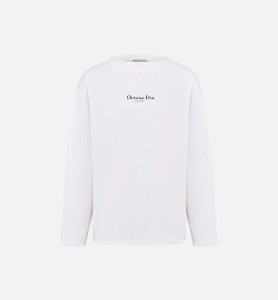 26SS 디올 긴팔 티셔츠 613J605A3031 089 WHIM WHITE