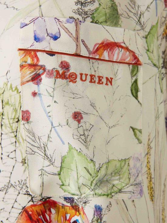 26SS 알렉산더 맥퀸 블라우스 861422QZAQV 9015IVORY Multicolor - ALEXANDER MCQUEEN