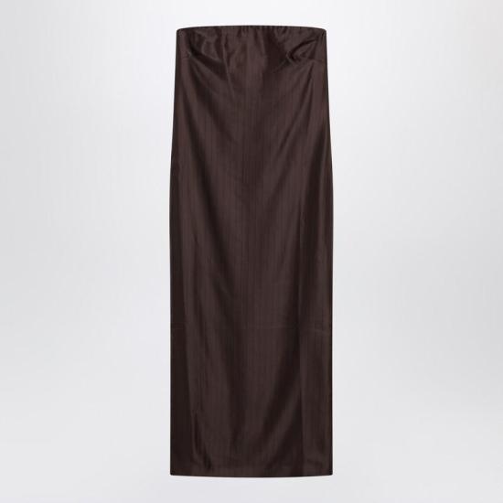 26SS 루루 드 세종 미디 원피스 GIULIAVI S LOULO DB BROWN