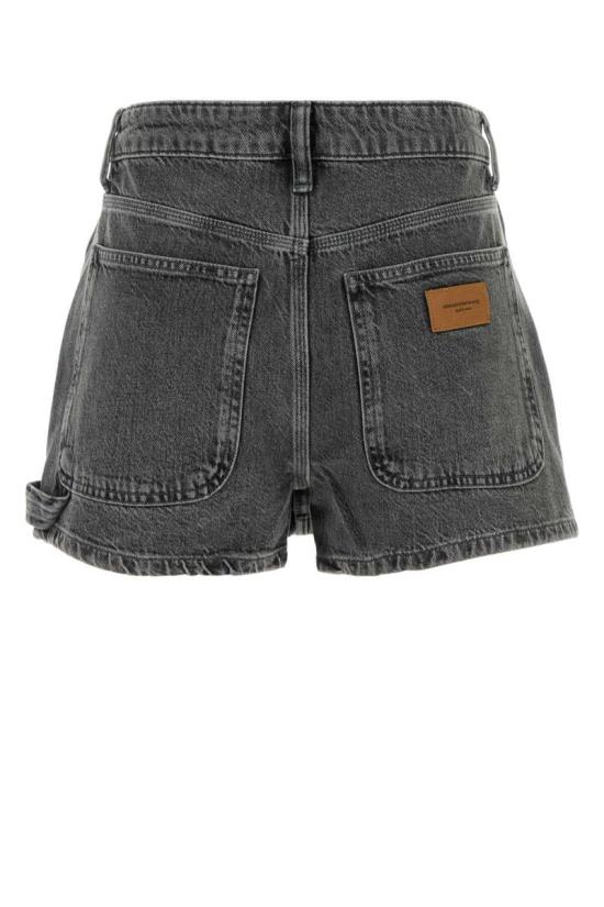 26SS 알렉산더 왕 데님 스커트 4DC1265108 022B Black - ALEXANDER WANG