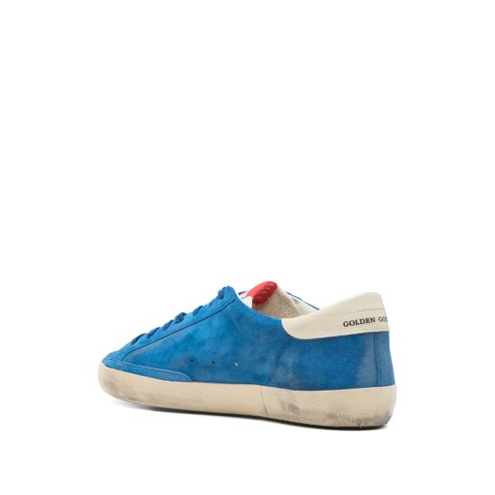 26SS 골든구스 슈퍼스타 스니커즈 GMF00101 F008116 50749 BLUE WHITE - GOLDEN GOOSE