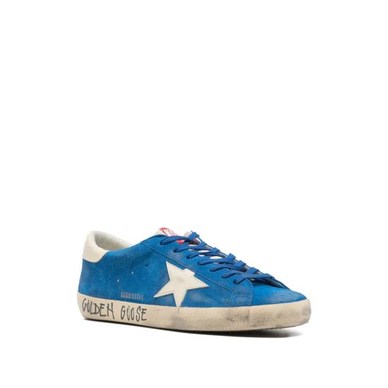 26SS 골든구스 슈퍼스타 스니커즈 GMF00101 F008116 50749 BLUE WHITE - GOLDEN GOOSE