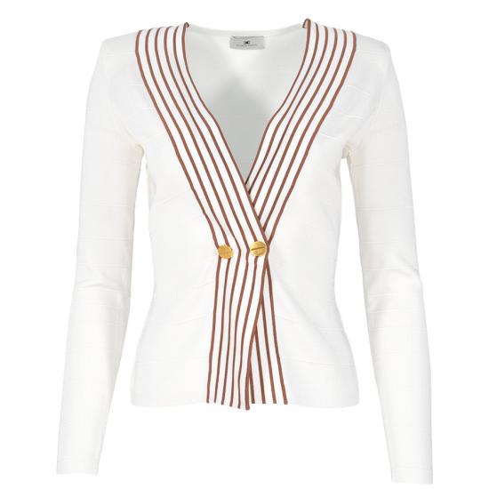 26SS 엘리자베타프랜치 스웨터 MK78S61E2 AQ6 Avorio cuoio