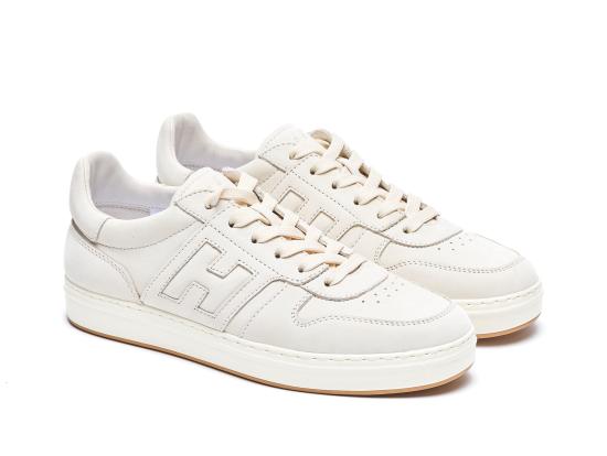 26SS 호간 스니커즈 HXM6680FZ00 6RNB002 White - HOGAN