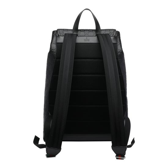 26SS 구찌 GG 엠블럼 미디움 백팩 854750 AAFWC1048 Black - GUCCI