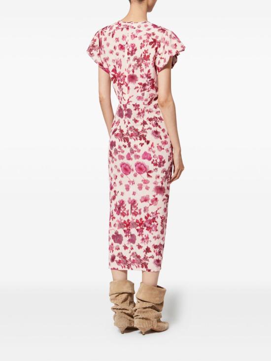 26SS 이자벨마랑 롱 원피스 RO1067FA D1J11I 40PK Pink - ISABEL MARANT