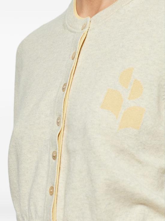 26SS 이자벨마랑에뚜왈 가디건 CA0163FA D1L16E LGLY Light Grey - ISABEL MARANT ETOILE