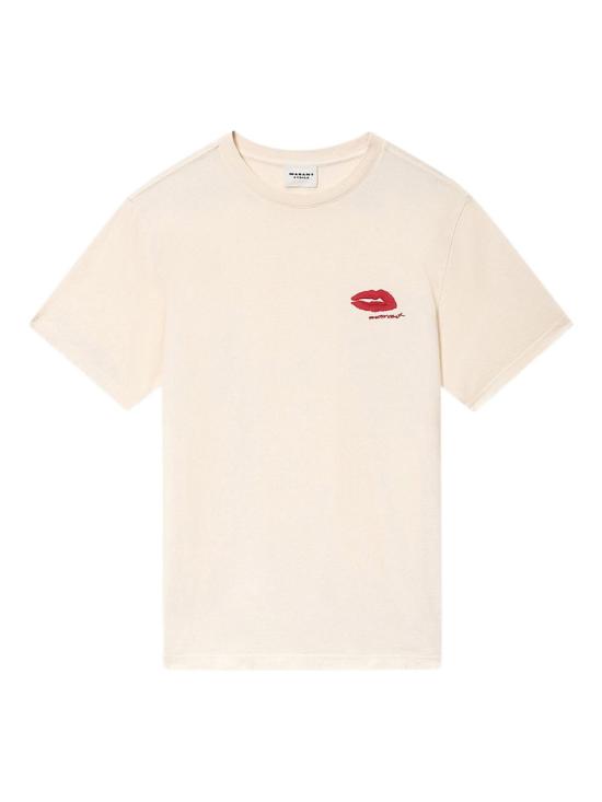 26SS 이자벨마랑에뚜왈 반팔 티셔츠 TS0001FA D1N06E 23EC Beige