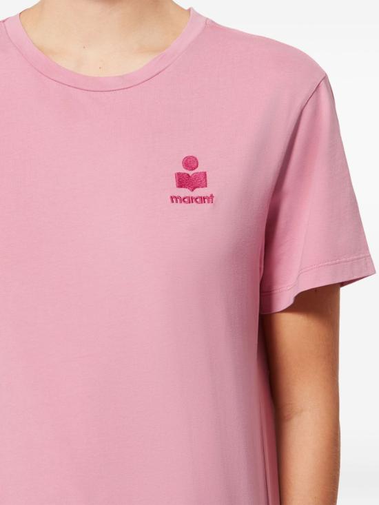 26SS 이자벨마랑에뚜왈 반팔 티셔츠 TS0070FA A1N98E BGGA Pink - ISABEL MARANT ETOILE