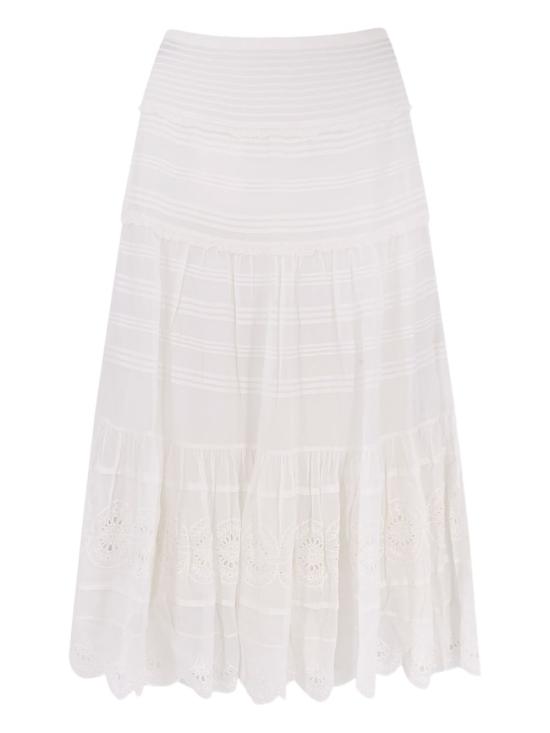 26SS 이자벨마랑에뚜왈 미디 스커트 JU0446FA D1J05E 20WH White - ISABEL MARANT ETOILE