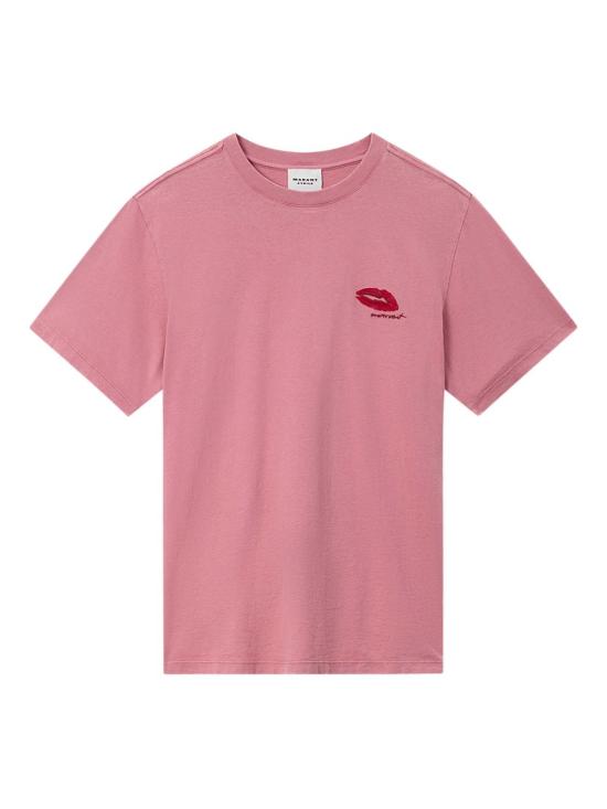 26SS 이자벨마랑에뚜왈 반팔 티셔츠 TS0001FA D1N06E 40WE Pink