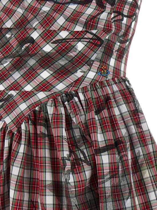 26SS 비비안웨스트우드 숏 원피스 1101039HW01D3O305 Red - VIVIENNE WESTWOOD