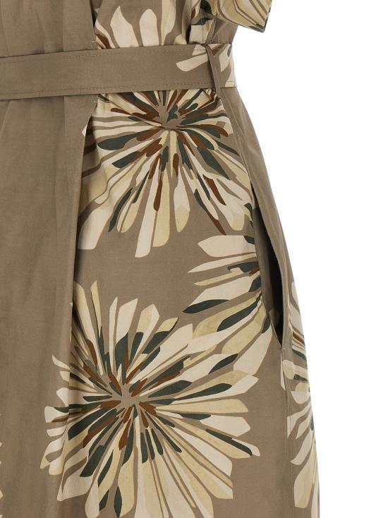 26SS 브루넬로 쿠치넬리 롱 원피스 MQ197A5475C009 Green - BRUNELLO CUCINELLI