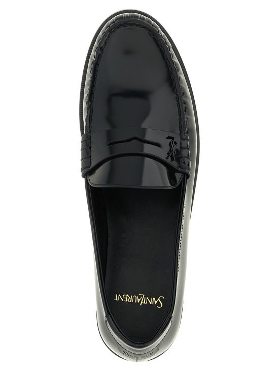 26FW 생로랑 로퍼 817888AAA7R1000 Black - SAINT LAURENT