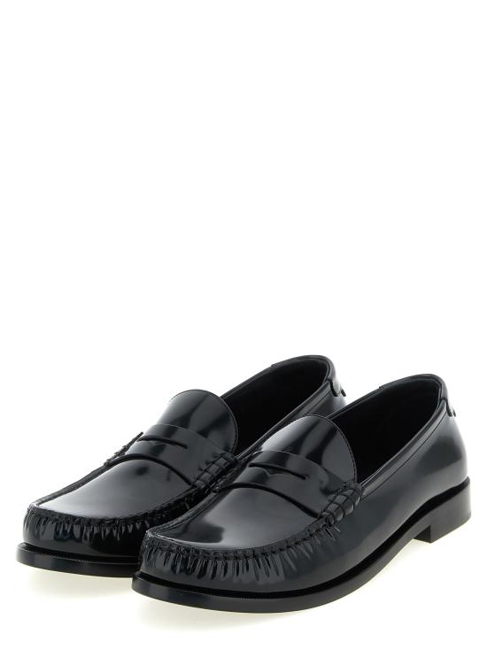26FW 생로랑 로퍼 817888AAA7R1000 Black - SAINT LAURENT