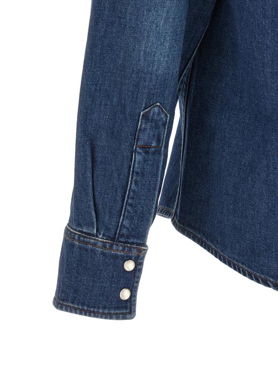 26SS 아페쎄 긴팔 셔츠 COHMEH12632IAL Blue - A.P.C.