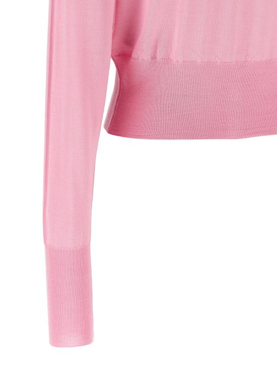 26SS 비비안웨스트우드 가디건 1803002UY001AG401 Pink - VIVIENNE WESTWOOD