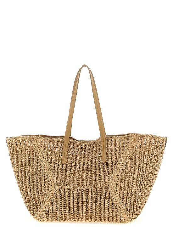 26SS 브루넬로 쿠치넬리 테크노 라피아 BC Duo 백 MB97D2571C802 Beige