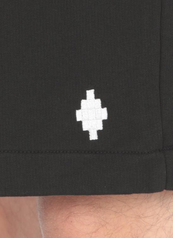  마르셀로 불론 숏팬츠 CMCI010C99FLE0011001 BLACK - MARCELO BURLON