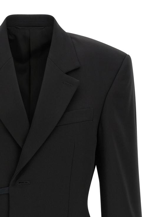 26SS 발렌시아가 수트 세트 857365TNT391000 Black - BALENCIAGA