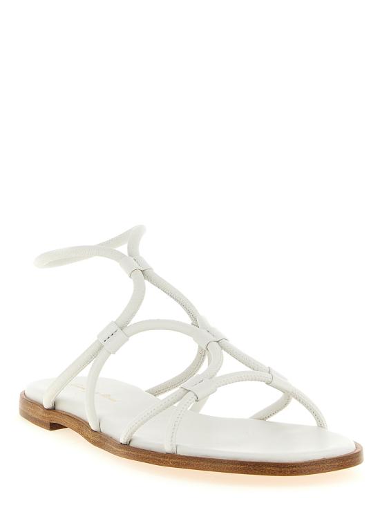 26SS 지안비토로시 샌들 G3257405CUONAPBIAN White - GIANVITO ROSSI