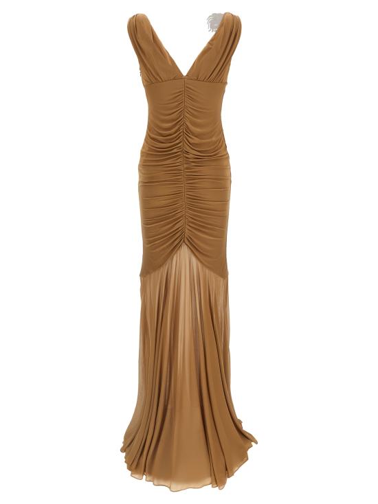 26SS 쥬세페 디 모라비토 롱 원피스 06PSDR511X1630123 Beige - GIUSEPPE DI MORABITO