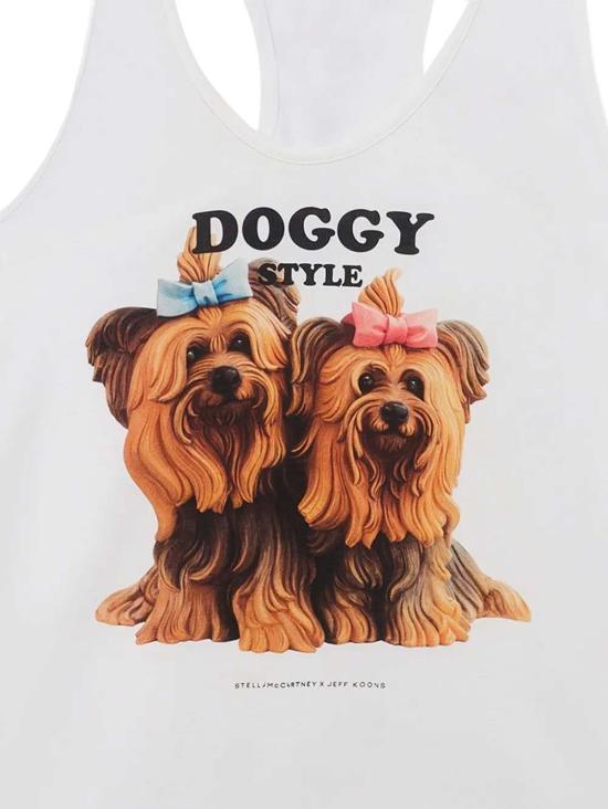 26SS 스텔라 맥카트니 민소매 티셔츠 6J04433SQA33 9000 PURE WHITE - STELLA MCCARTNEY