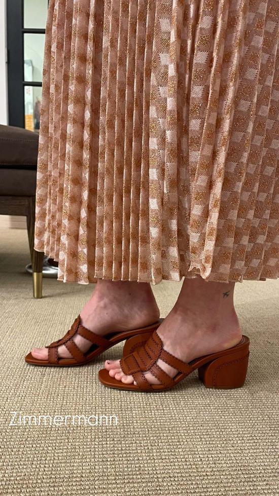  짐머만 뮬/슬리퍼 골디 슬라이드 65 슬라이드 - ZIMMERMANN