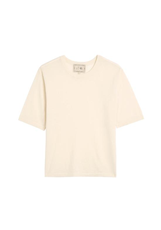  데미리 뉴욕 반팔 티셔츠 데밀리 레미 슈퍼파인 캐시미어 탑 - DEMYLEE