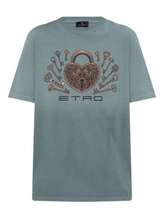 25FW 에트로 반팔 티셔츠 WRMA0005AV780 B0946