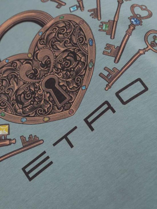 25FW 에트로 반팔 티셔츠 WRMA0005AV780 B0946 - ETRO