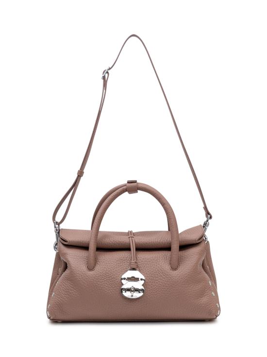 26SS 자넬라토 토트백 0687501120000S Z1159 BROWN RIBOLLA - ZANELLATO