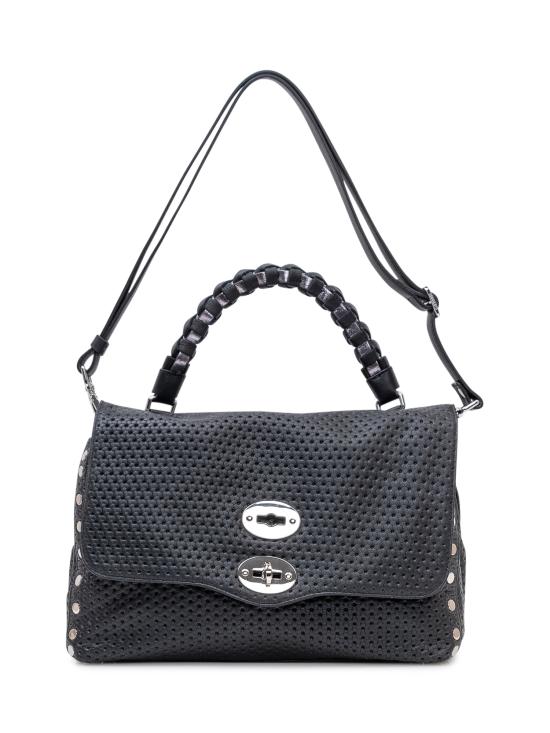 26SS 자넬라토 토트백 0707602190000S Z0001 BLACK NERO - ZANELLATO