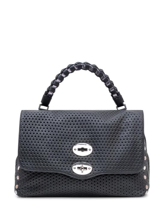 26SS 자넬라토 토트백 0707602190000S Z0001 BLACK NERO