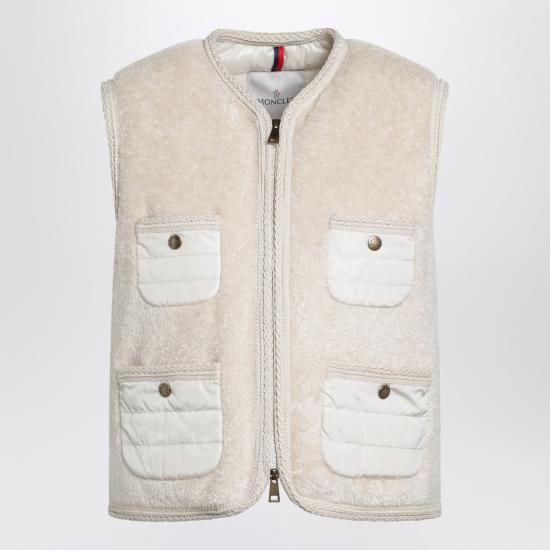 26SS 몽클레어 베스트 1A0006689AOF Beige