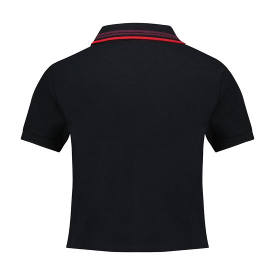 26SS 비비안웨스트우드 폴로 티셔츠 1H010004 J00AU N401 black - VIVIENNE WESTWOOD