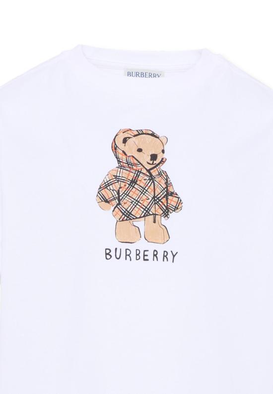 26SS [키즈] 버버리 티셔츠 8117538 A1464 WHITE - BURBERRY