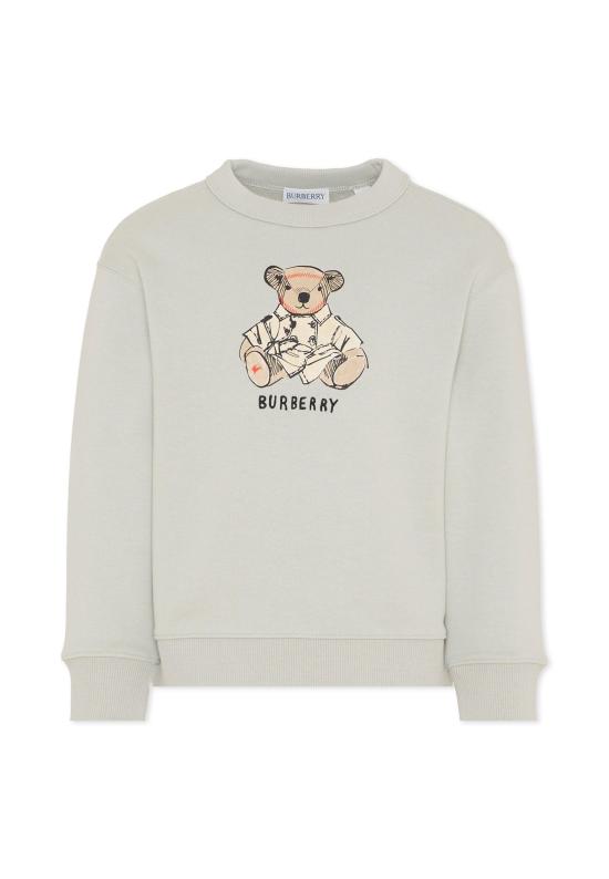 26SS [키즈] 버버리 트레이닝 상의 8119407 C4364 GREY