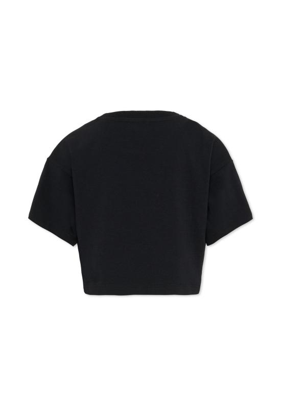 26SS [키즈] 모스키노 티셔츠 HDM072 LBA00 60100 BLACK - MOSCHINO