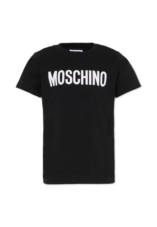 26SS [키즈] 모스키노 티셔츠 HUM05U LBA10 60100 BLACK