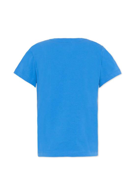 26SS [키즈] 모스키노 티셔츠 HUM05U LBA10 40630 BLUE - MOSCHINO