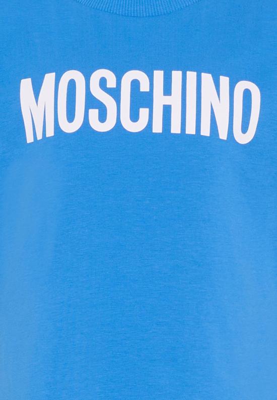 26SS [키즈] 모스키노 티셔츠 HUM05U LBA10 40630 BLUE - MOSCHINO