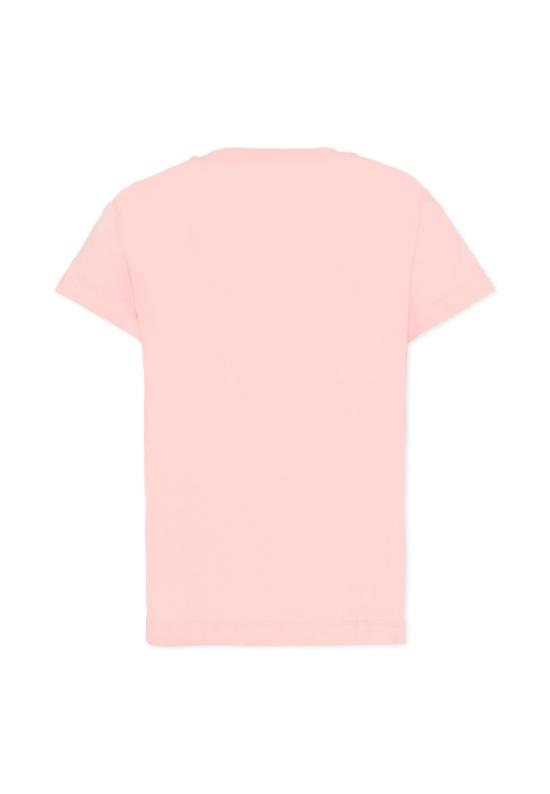 26SS [키즈] 모스키노 티셔츠 HUM05O LAA03 50209 PINK - MOSCHINO