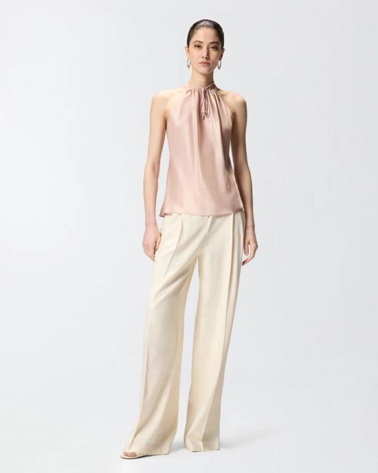26SS 핑코 민소매 티셔츠 106621A1Y5 Q35 Rosa mogano - PINKO