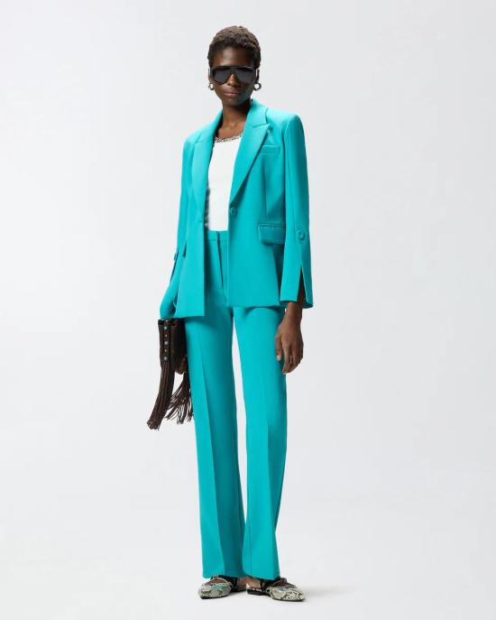 26SS 핑코 수트 자켓 106615A32Z V76 Verde mattonella - PINKO