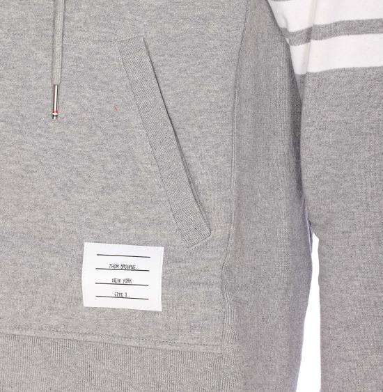 26SS 톰브라운 긴팔 티셔츠 MJT022H 00535068 Grey - THOM BROWNE