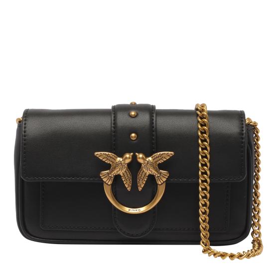 26SS 핑코 숄더백 100061 A0F1Z99Q Black