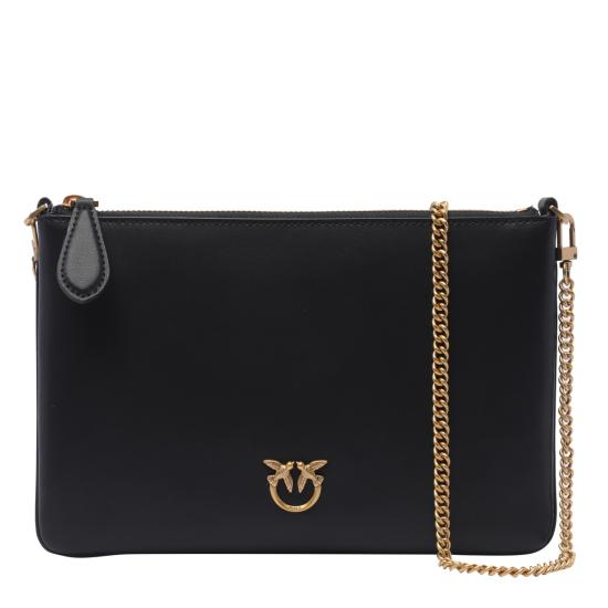 26SS 핑코 숄더백 100455 A0F1Z99Q Black